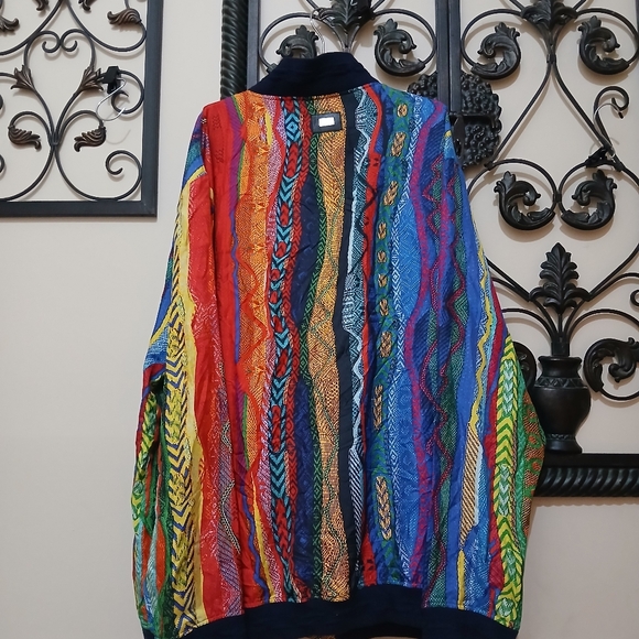 COOGi Silk Bomber/Track Jacket Size 4XL for Men Vintage 'B.I.G.' - Picture 7 of 12